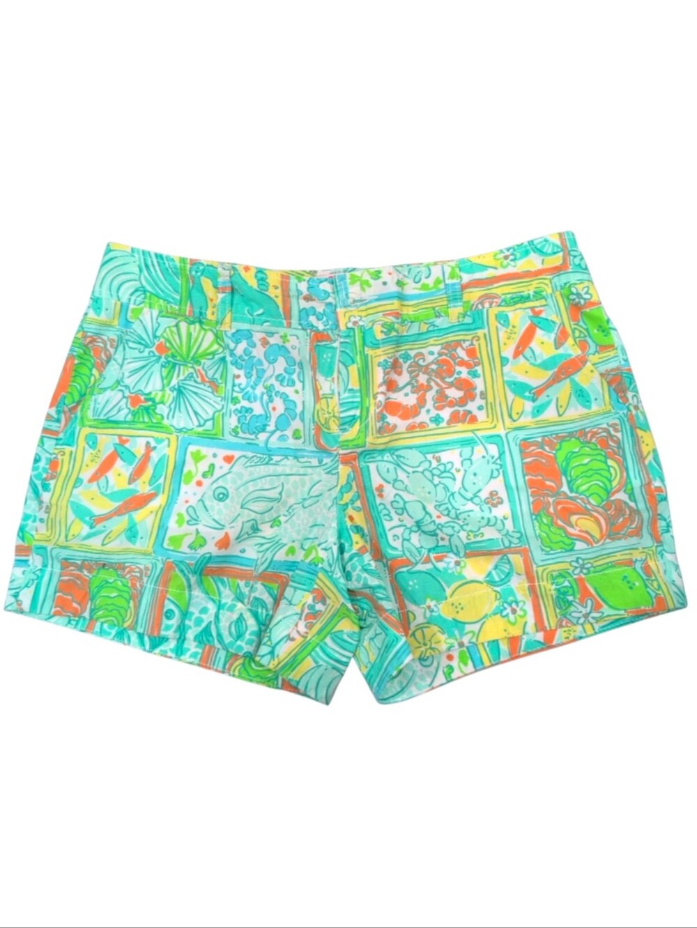 Lilly Pulitzer Vintage‎ Callahan Shorts Originals Size 8 Cotton